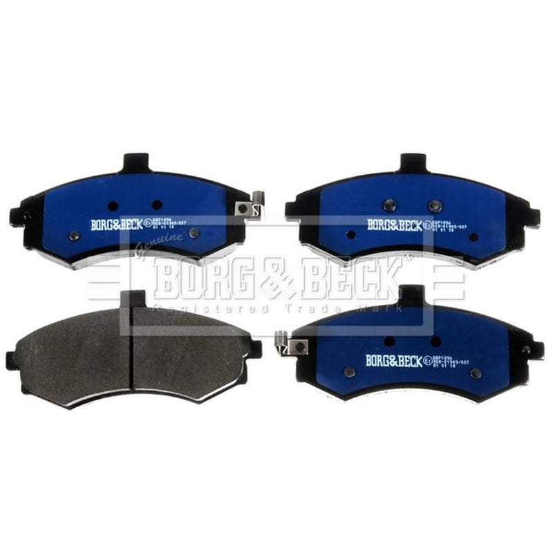 Borg & Beck Front & Rear Brake Discs & Pads fits Hyundai Matrix 2001-2010