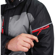 Tool Connection Waterproof Lightweight Padded Jacket - Black/Grey - L LCJKT446-L Lee Cooper - Dynamic Drive