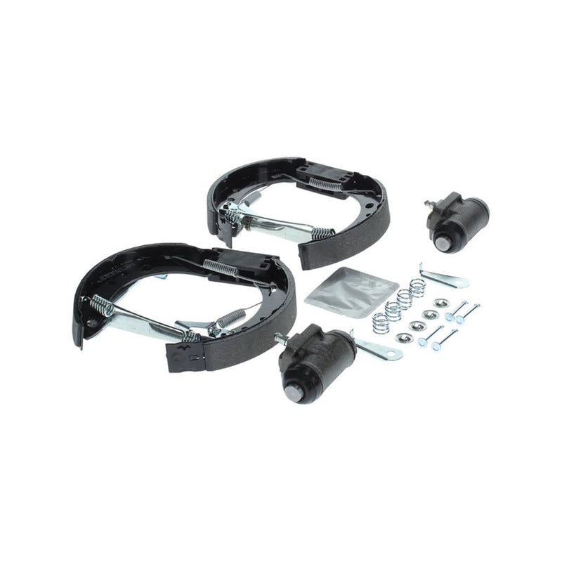 Bosch Brake Shoe Set Axle Kit fits Nissan Micra II 1992-2000 1.0 1.3