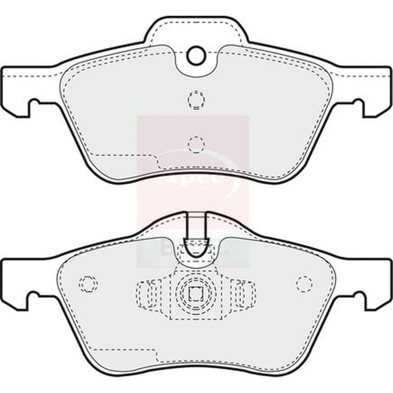 Apec Front Brake Pad Set PD3066