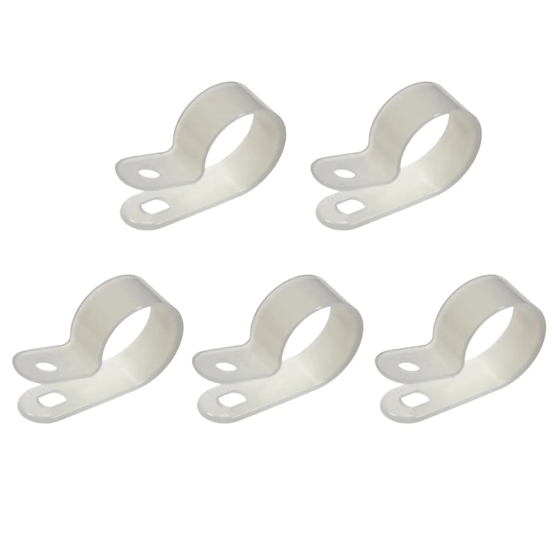 W4 P-Clip 1" (25mm) Hose Fixing Clips - 5 Pack