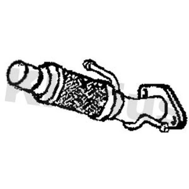 Klarius Exhaust Pipe OD fits Ford C-Max 2007-2010 2.0