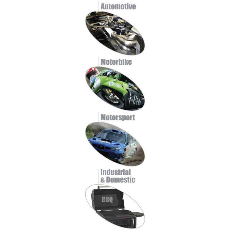 Black E-Tech 400ml Extremely High Temperature Paint Xht VHT Exhaust E-Tech - Dynamic Drive