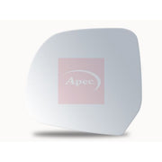 Apec Exterior Wing Mirror Glass Left fits Dacia Duster 1984-1993 1.4 1.6