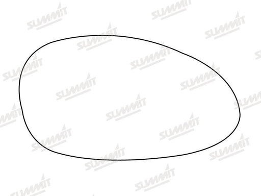 Summit Stick-On Aspheric Mirror Glass fits BMW 1 3 Series 05 on RHS Summit - Bars 4 Cars
