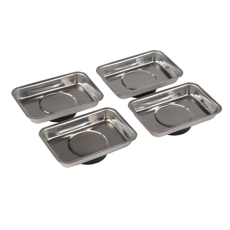 Silverline Magnetic Tray Set 4pce 95 x 65mm Silverline - Dynamic Drive