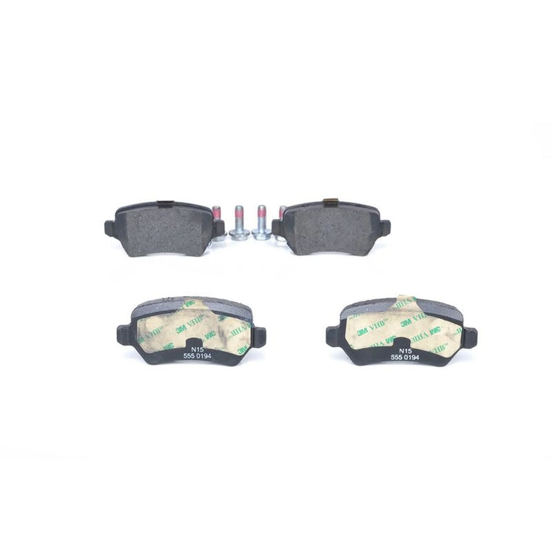Bosch Front & Rear Pads fits Kia Venga 2010-2019 1.4 1.6