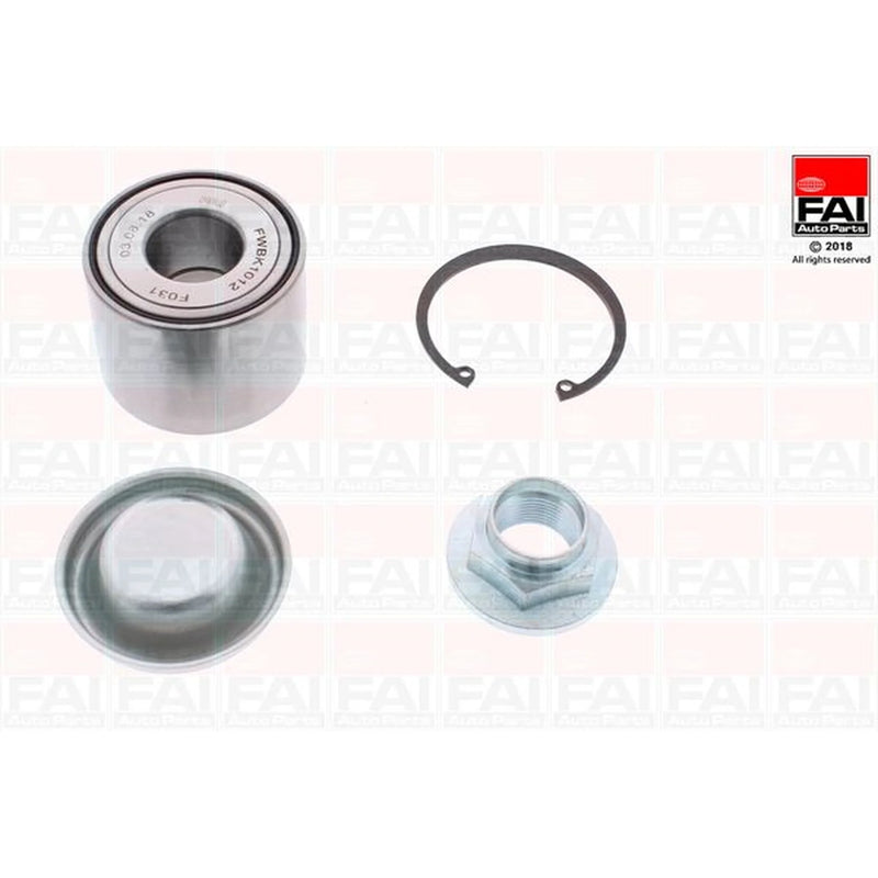 FAI Wheel Bearing Kit 60mm fits Citroën C4 2004-2011 1.4 1.6 2.0