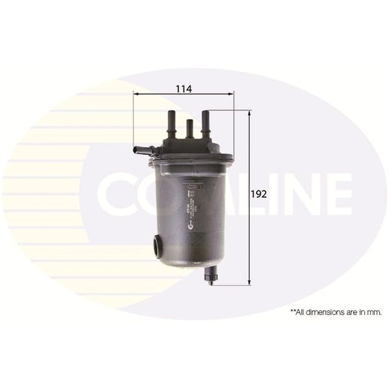 Comline Full Service Kit with Air, Oil, Fuel & Cabin Filters fits Nissan Juke