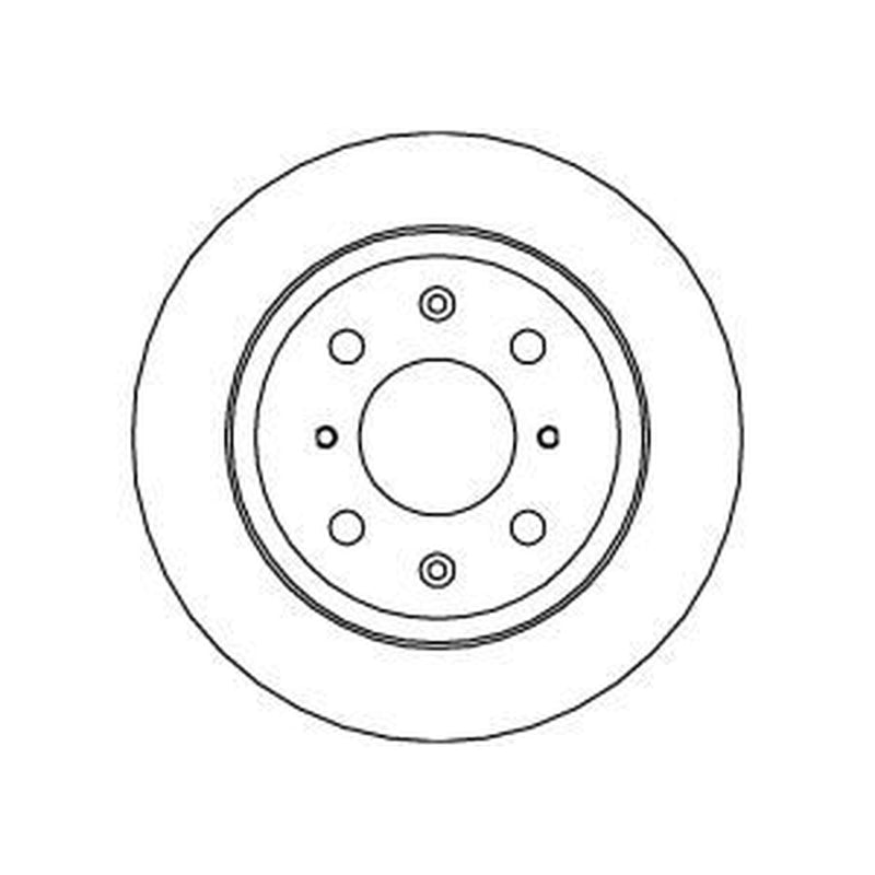 Abtex Front & Rear Brake Discs & Pads fits Honda Jazz II 2002-2008 1.2 1.3