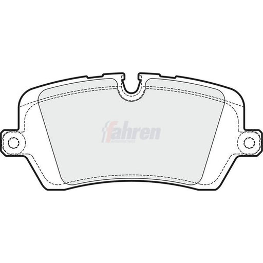 Fahren Rear Brake Pad Set FBP3737