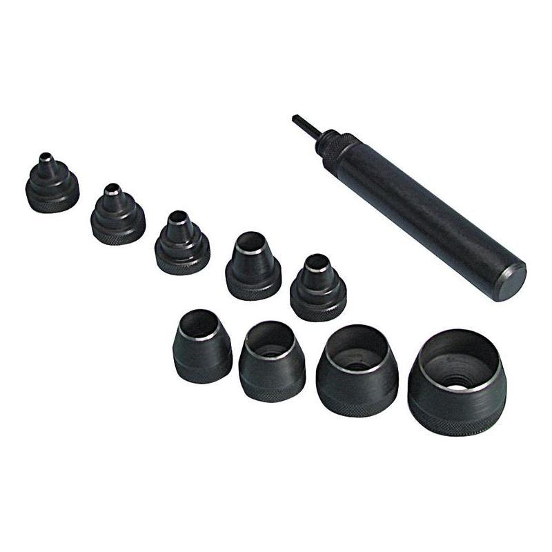 Maun Metric Wad Punch Kit, 9 Piece Maun - Town Tools