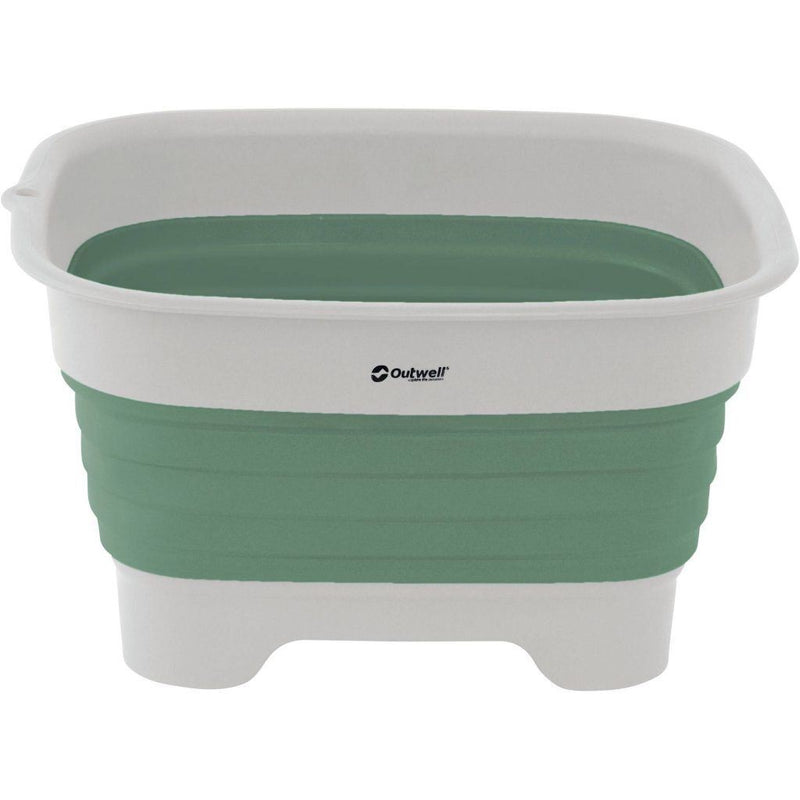 Outwell Collaps Callapsible Wash Bowl with Drain Shadow Green Caravan/Motorhome Outwell  - Dynamic Drive