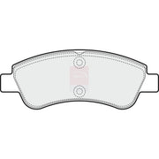 Apec Front Brake Pad Set fits Citroën Ami 2020 on
