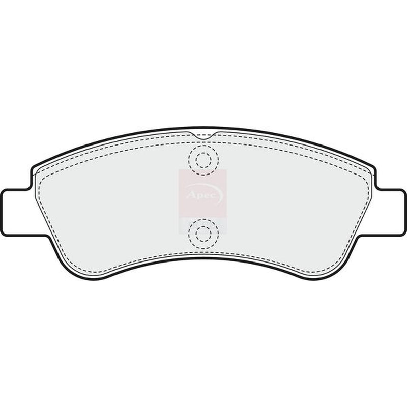 Apec Front Brake Vented Discs & Pads fits Citroën Xsara 1999-2005 1.9
