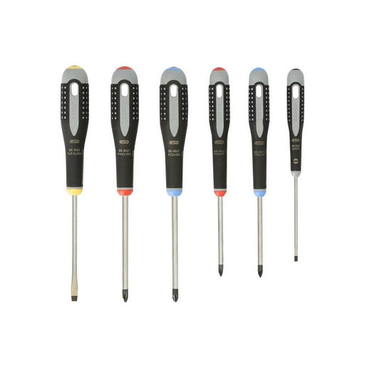 Bahco BE-9886 ERGO™ Screwdriver Set, 6 Piece Bahco - NN4 Online