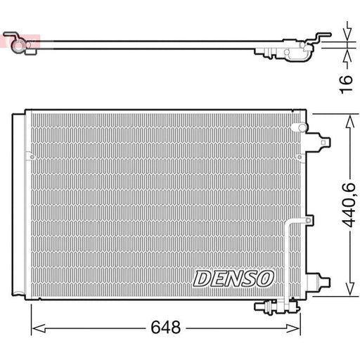 Denso Air Conditioning Condenser