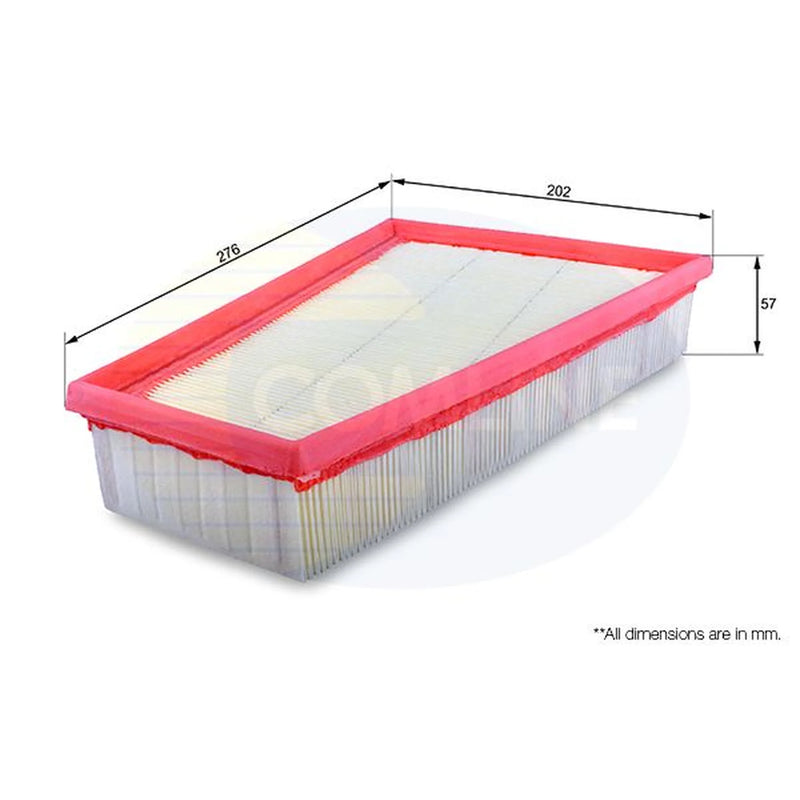 Comline Engine Air Filter fits Citroën Berlingo / Berlingo First 1999-2005 2.0