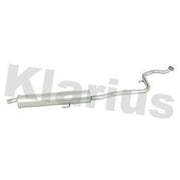 Klarius Box With Centre Pipe Centre fits Toyota Yaris/Vitz 2011-2017 1.3