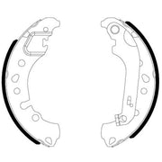 Mintex Brake Shoe Set Axle Kit fits Ford Fiesta VII 2017-2021 1.0 1.1 1.5