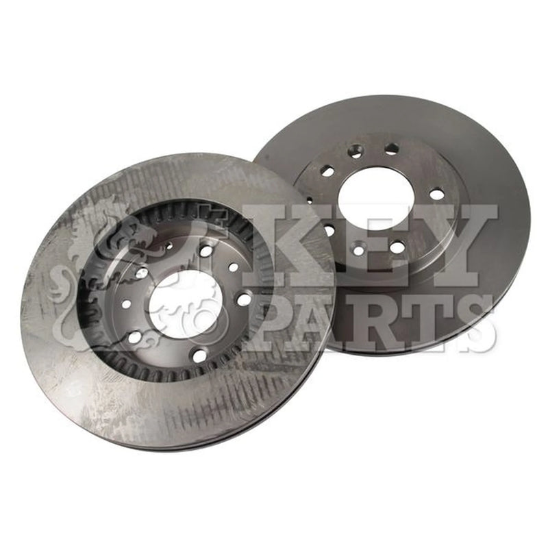 Key Parts 2 x Vented Brake Discs fits Mazda MX-5 2005-2016 1.8 2.0