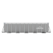 Dellonda Steel Frame Rectangular Swimming Pool - Step Ladder & Filter Pump 21ft Dellonda - Dynamic Drive