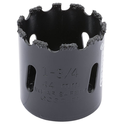 Draper Tungsten Carbide Grit Hole Saw, 44mm 34932 Draper - Dynamic Drive