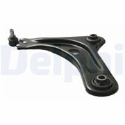 Delphi Control/Trailing Arm Lower fits Citroën C3 II 2010-2016 1.0 1.2 1.4 1.6