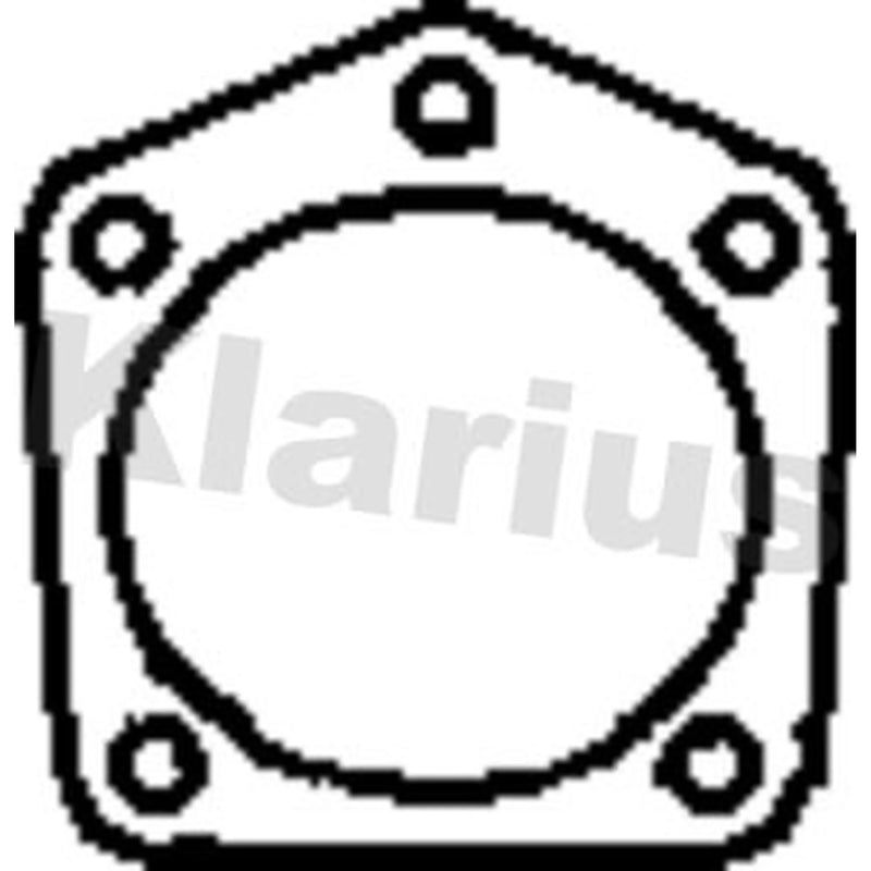 Klarius Exhaust Pipe Gasket OD fits Citroën C8 2005 on 2.0