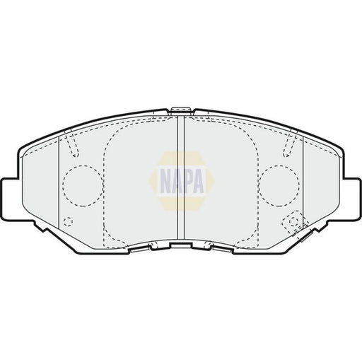 NAPA Front Brake Pad Set NBP1578