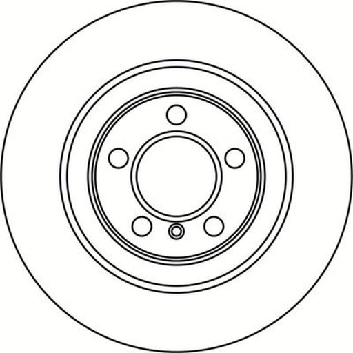 Abtex 2 x Brake Discs fits Land Rover Range Rover 2002-2012 3.0 3.6 4.2 4.4