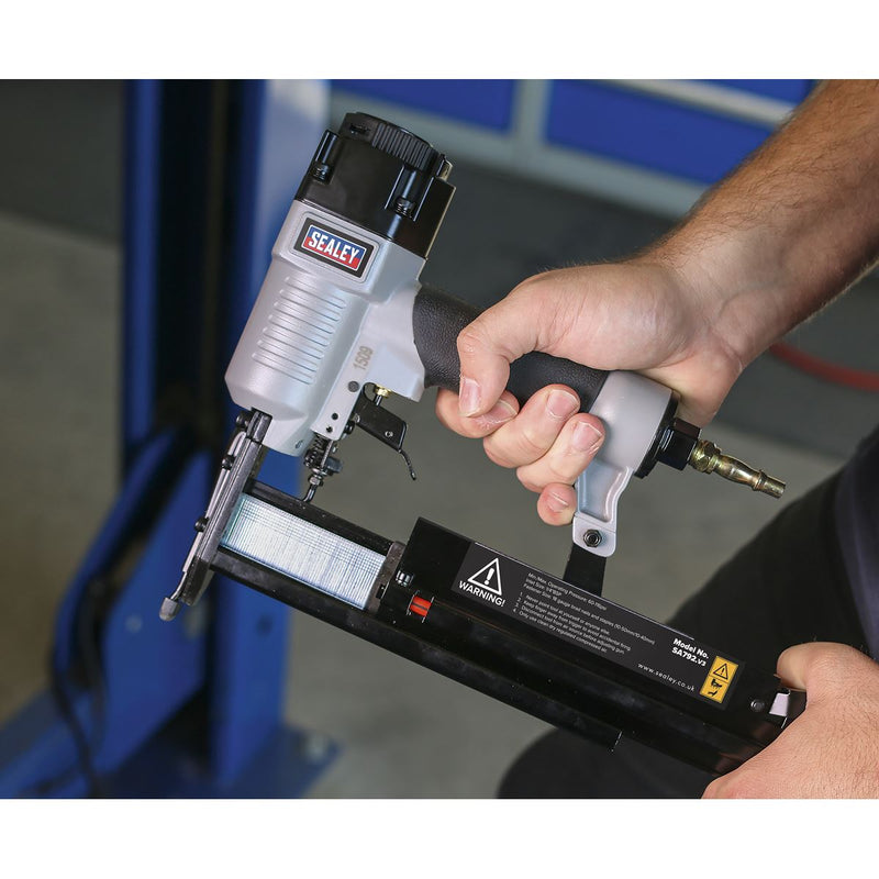 Sealey Air Nail/Staple Gun 10-50mm/10-40mm Capacity SA792 Sealey - Dynamic Drive