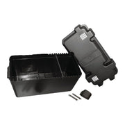 Large 110Ah Leisure Battery Box Enclosure Cover & Strap Motorhome Caravan Camper PLS  - Dynamic Drive