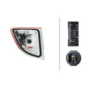 Hella Tail Light / Lamp W16W Right fits BMW 5 2004-2010