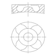Mahle Piston Cylinder Bore = 128mm 229 54 20