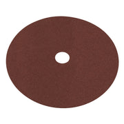 Sealey ï175mm Fibre Backed Disc 60Grit Pack of 25 WSD760 Sealey - Dynamic Drive