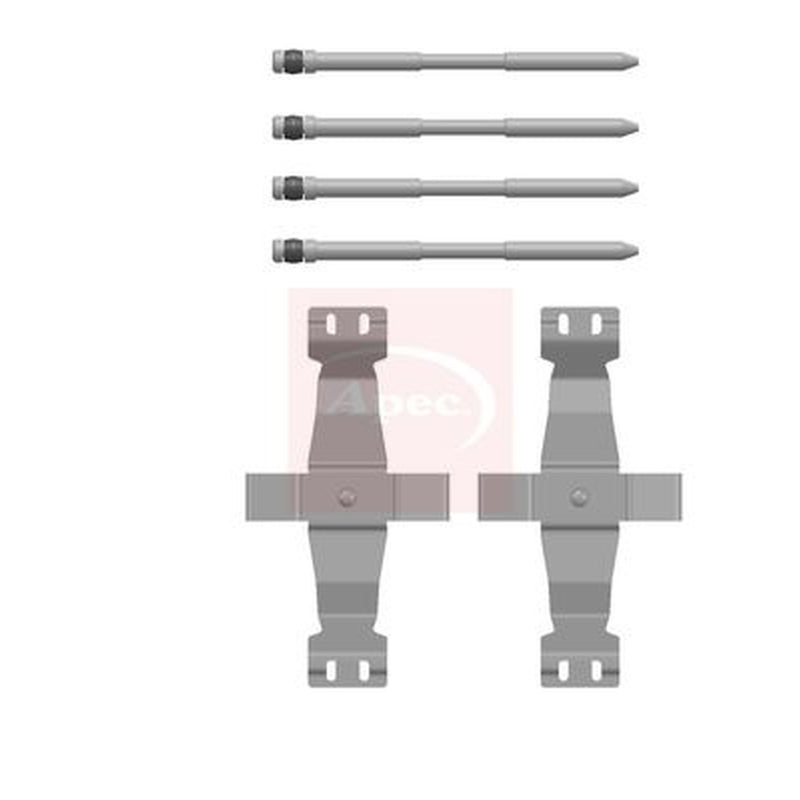 Apec Brake Pad Accessory Fitting Kit Front fits Tesla Model 3 2017-2020