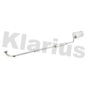 Klarius Box With Centre Pipe Centre fits Daihatsu Cuore 2000-2003 1.0