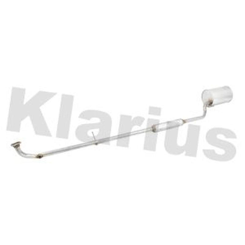 Klarius Box With Centre Pipe Centre fits Daihatsu Cuore 2000-2003 1.0