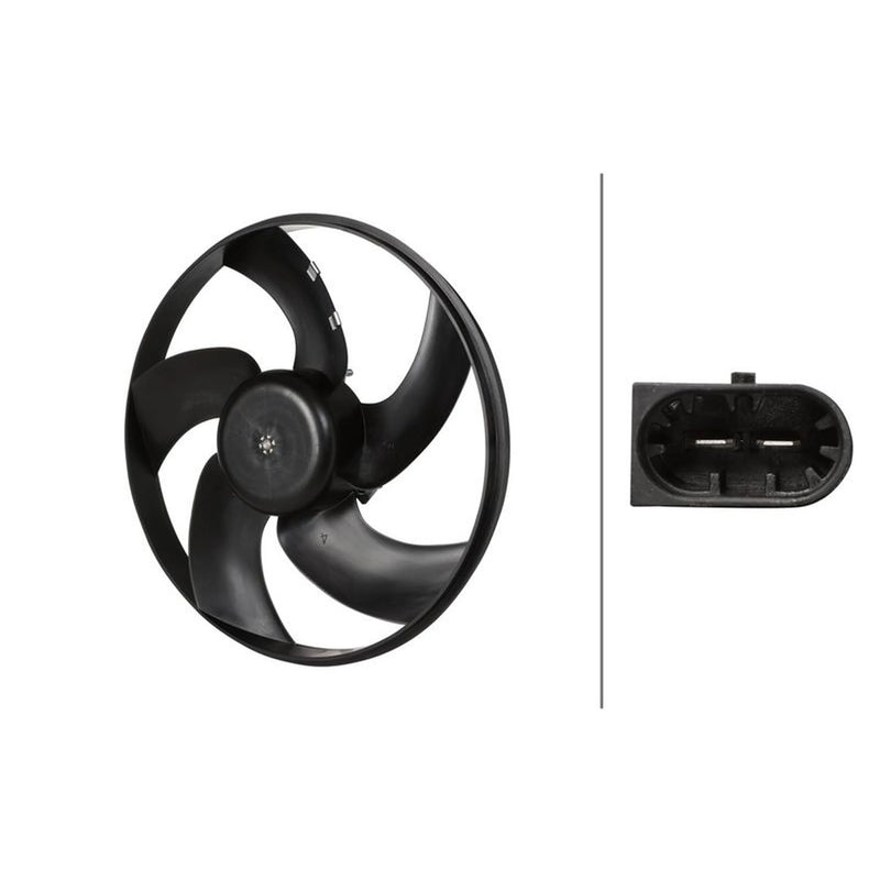 Hella Engine Cooling Fan fits Citroën Xsara Picasso 1999-2011 1.6 1.8
