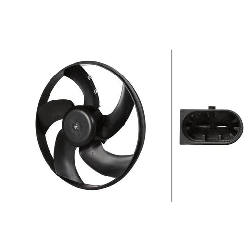 Hella Engine Cooling Fan fits Citroën Xsara Picasso 1999-2011 1.6 1.8
