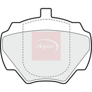 Apec Rear Brake Pad Set PAD706