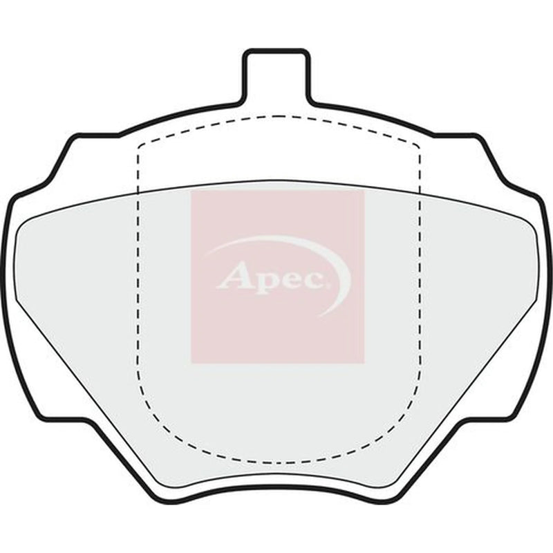 Apec Rear Brake Pad Set PAD706