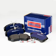 Borg & Beck Front & Rear Brake Discs & Pads fits Nissan Primera 1991-2002