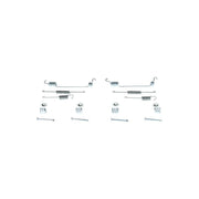 Bosch Brake Shoe Accessory Kit Rear fits Nissan Micra II 1992-2003 1.0 1.3 1.4