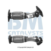 BM Catalysts Exhaust Pipe OD fits Nissan Primastar 2006 on 2.5