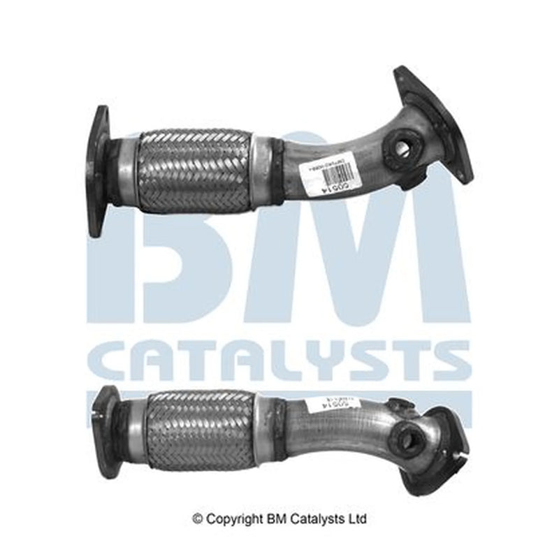 BM Catalysts Exhaust Pipe OD fits Nissan Primastar 2006 on 2.5
