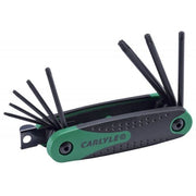 Carlyle Tools Star Key Set - Folding - Short Star - image 1
