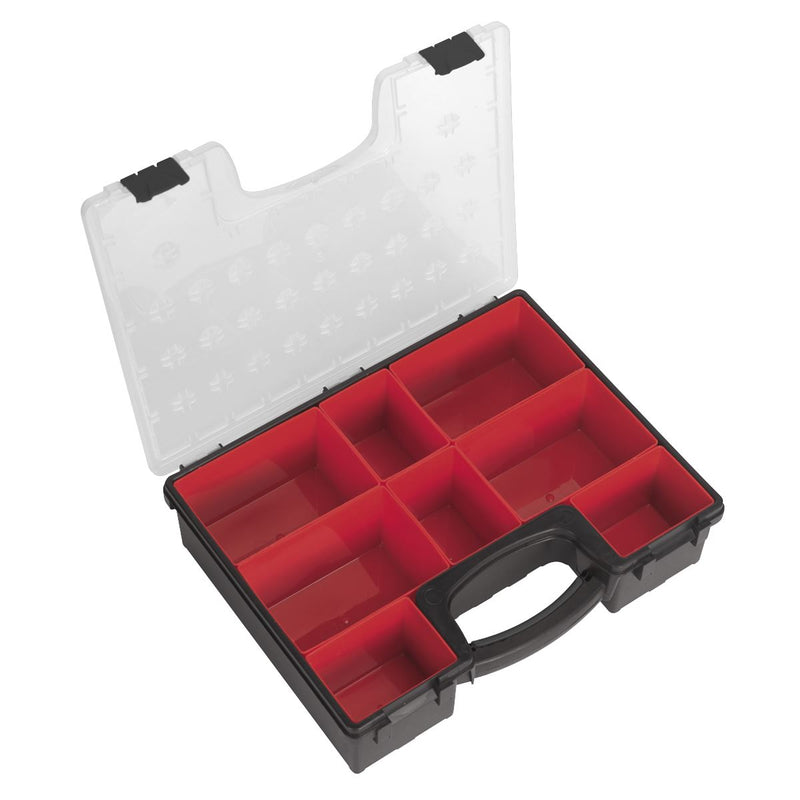 Sealey Parts Storage Case with 8 Removable Compartments APAS3R Sealey - Dynamic Drive