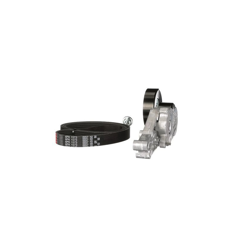 Gates V-Ribbed Belt Set fits Audi A4 B6 2000-2005 1.6 1.8 2.0